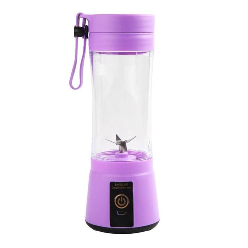 Portable Electric Mini Juicer Cup - USB Rechargeable 6 - Blade Blender for On - the - Go Smoothies - BUNKA